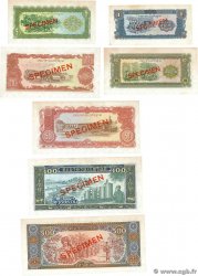 500 Kip Spécimen LAOS  1979 P.25s au P.31s fST+