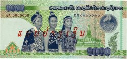 1000 Kip Spécimen LAOS  2008 P.39s NEUF