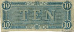 10 Dollars CONFEDERATE STATES OF AMERICA Richmond 1864 P.68 F