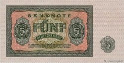 5 Deutsche Mark ALLEMAGNE RÉPUBLIQUE DÉMOCRATIQUE  1955 P.17 NEUF