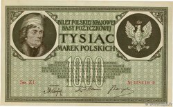 1000 Marek POLOGNE  1919 P.022d