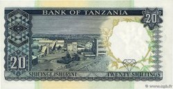 20 Shillings TANZANIE  1966 P.03e pr.NEUF