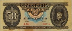 50 Forint HUNGRíA  1951 P.167a
