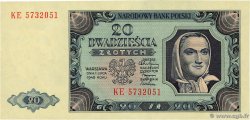 20 Zlotych POLEN  1948 P.137
