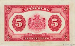 5 Francs LUXEMBOURG  1944 P.43b TTB+