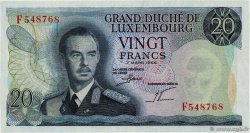 20 Francs LUXEMBURG  1966 P.54a