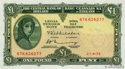 1 Pound  IRELAND REPUBLIC  1975 P.064c