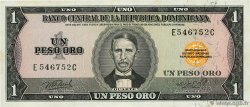 1 Peso Oro DOMINICAN REPUBLIC  1976 P.108a