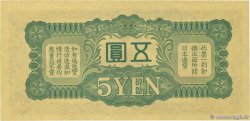 5 Yen CHINA  1940 P.M17a ST