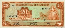 20 Cordobas NICARAGUA  1972 P.124