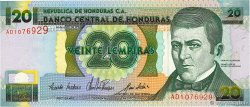 20 Lempiras HONDURAS  1993 P.073a FDC