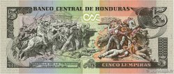 5 Lempiras HONDURAS  1996 P.081a FDC