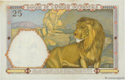 25 Francs AFRIQUE OCCIDENTALE FRANÇAISE (1895-1958)  1942 P.27 SUP