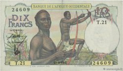 10 Francs AFRIQUE OCCIDENTALE FRANÇAISE (1895-1958)  1947 P.37