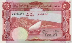 5 Dinars DEMOCRATIC REPUBLIC OF YEMEN  1965 P.04b