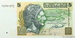 5 Dinars TUNISIA  2008 P.92