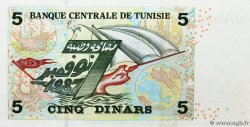 5 Dinars TUNISIA  2008 P.92 UNC-