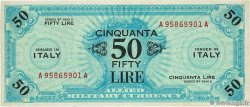 50 Lire ITALIE  1943 PM.20a