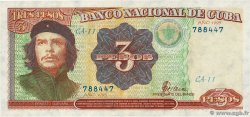 3 Pesos CUBA  1995 P.113 SPL
