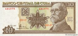10 Pesos CUBA  2001 P.117d pr.NEUF
