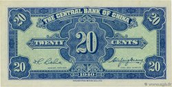 20 Cents CHINA  1940 P.0227a SC+