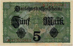 5 Mark DEUTSCHLAND  1917 P.056b fST+