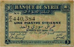 1 Piastre SYRIA  1920 P.006