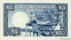 5 Pounds GAMBIA  1965 P.03a UNC