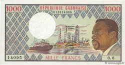 1000 Francs type 1974 GABON  1978 A.241c