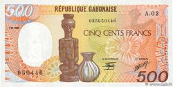 500 Francs type 1985 GABON  1985 A.244a