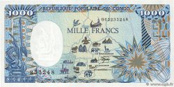 1000 Francs CONGO  1987 P.10a