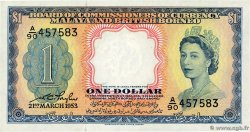 1 Dollar MALAYA and BRITISH BORNEO  1953 P.01a