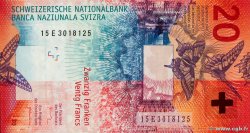 20 Francs SUISSE  2015 P.76b UNC