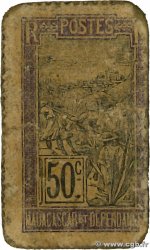 50 Centimes MADAGASKAR  1916 P.033C