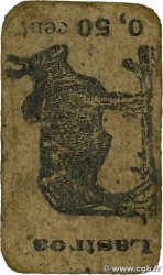 50 Centimes MADAGASKAR  1916 P.033C SGE