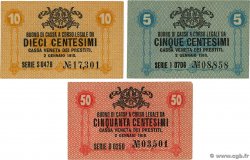 5 au 50 Centesimi  Lot ITALIA  1918 PM.01 au PM.03