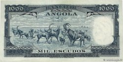 1000 Escudos ANGOLA  1970 P.098 VF+