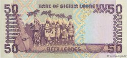 50 Leones SIERRA LEONE  1989 P.17b FDC