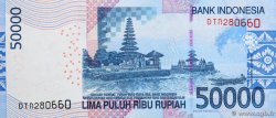 50000 Rupiah INDONESIA  2013 P.152d FDC