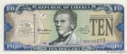 10 Dollars LIBERIA  1999 P.22