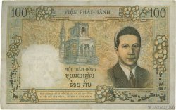 100 Piastres - 100 Dong FRENCH INDOCHINA  1954 P.108 F+