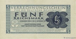 5 Reichsmark GERMANY  1944 P.M39
