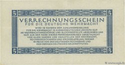 5 Reichsmark ALLEMAGNE  1944 P.M39 SUP