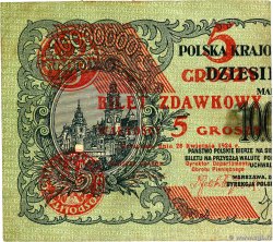 5 Groszy POLAND  1924 P.043a