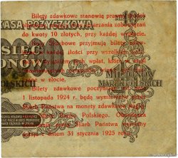 5 Groszy POLONIA  1924 P.043a BB