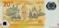 20 Dollars Commémoratif SINGAPORE  2007 P.53 FDC