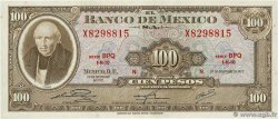 100 Pesos MEXIQUE  1972 P.061h NEUF