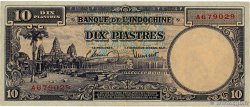 10 Piastres INDOCHINE FRANÇAISE  1946 P.080