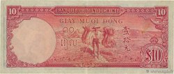 10 Piastres INDOCHINE FRANÇAISE  1946 P.080 TTB+