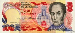 100 Bolivares VENEZUELA  1980 P.059a FDC